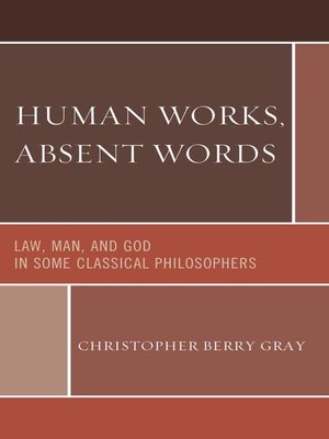 cover image of Human Works, Absent Words
